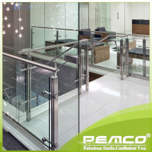 Morden Handrail Design Clear Glass Indoor ASTM Stair Stainless Steel Handrail